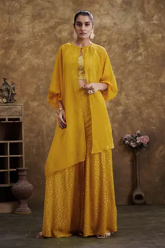 Sitaara sharara Set And Jacket