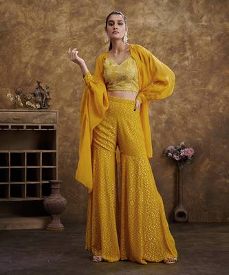 Sitaara sharara Set And Jacket 3