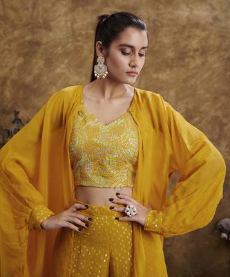 Sitaara sharara Set And Jacket 5