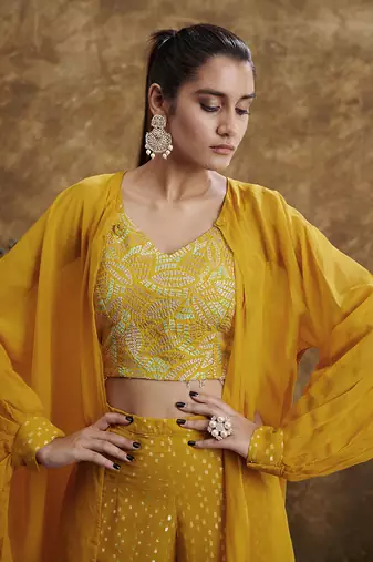 Sitaara sharara Set And Jacket