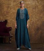 Sitaara Prussian Blue Kaftan