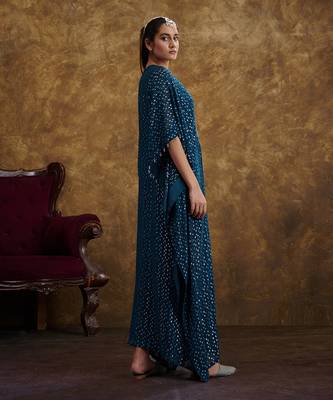 Sitaara Prussian Blue Kaftan 4