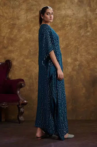 Sitaara Prussian Blue Kaftan