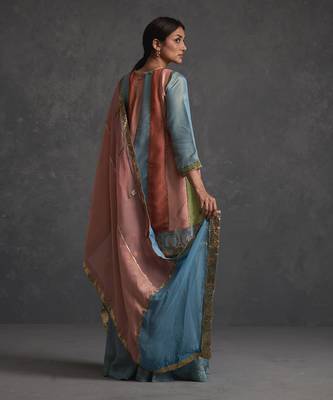 Sunehri Flared Sharara Set 5