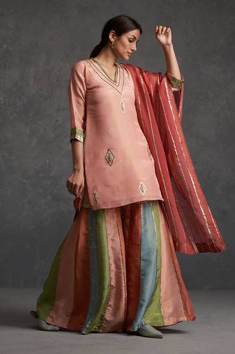 Sunehri Sharara Set