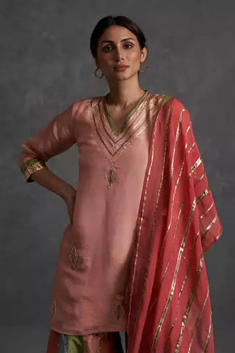Sunehri Sharara Set