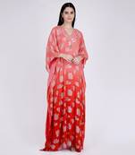 Pink Ombre Full Length Kaftan