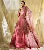 Rose Pink Lehenga Set