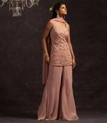 Rose Pink Alyssa Sharara Set