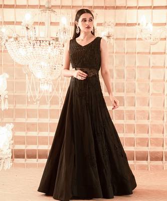 Black Audrey Lehenga Set 1