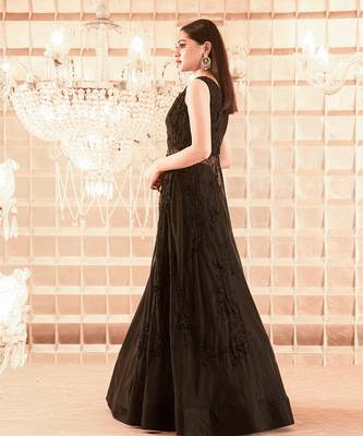Black Audrey Lehenga Set 3
