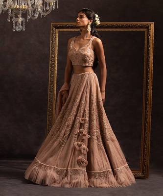 Rose Pink Alexandra Lehenga Set 3