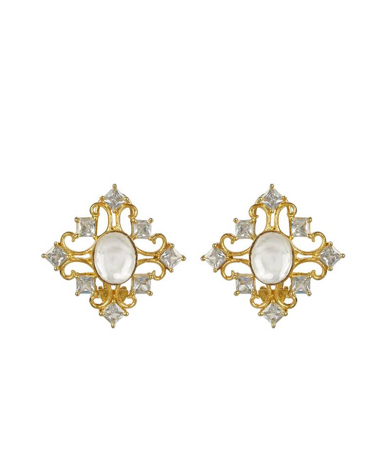 Kundan Stud Earring