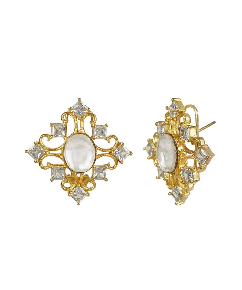 Kundan Stud Earring