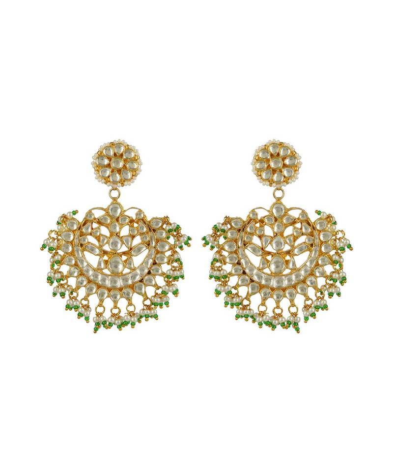 Kundan Necklace Set 22KT Gold Plated