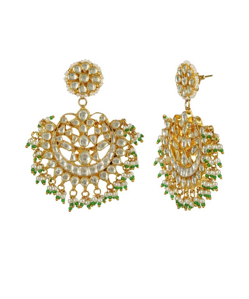Kundan Necklace Set 22KT Gold Plated