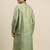 Sanwara Men's Green woven Long Sleeve Art Silk Elegant Kurta
