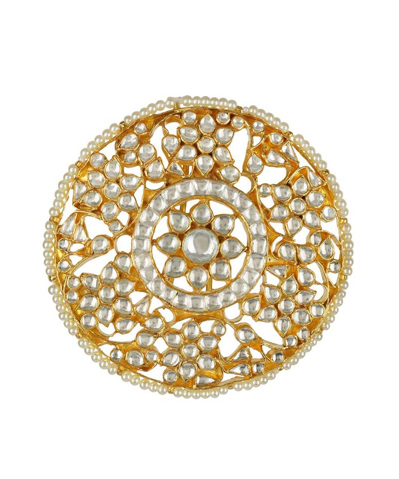 22KT Gold Plated Juda Accessory with Stick AURAA TRENDS 3992376