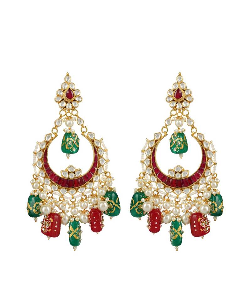 Kundan Chandbali Earring