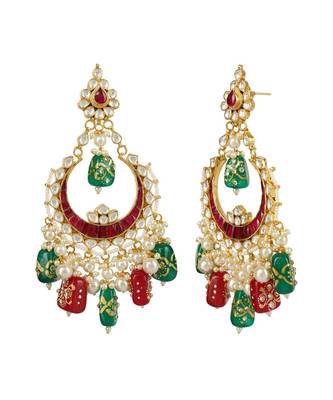 Kundan Chandbali Earring 4