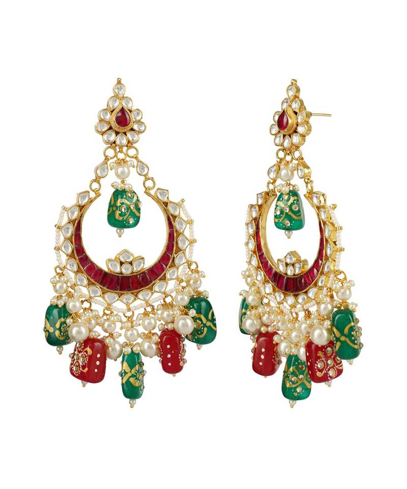 Kundan Chandbali Earring