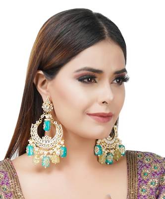 Kundan Chandbali Earring 1