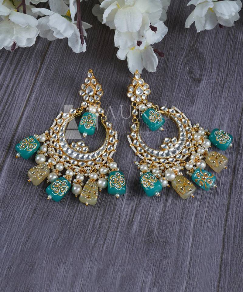 Kundan Chandbali Earring