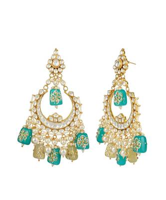 Kundan Chandbali Earring 4