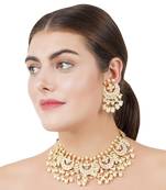 Kundan Necklace Set 22KT Gold Plated