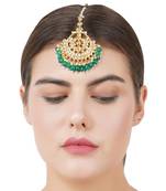 Kundan Maangtika 22KT Gold Plated