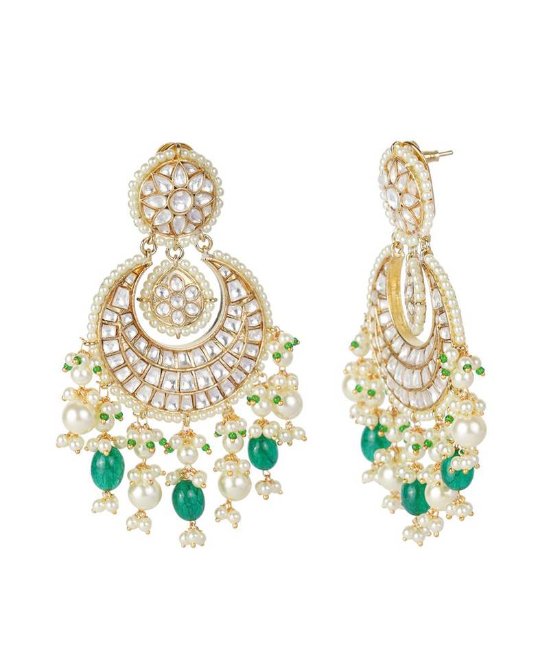 Kundan Chandbali Earring