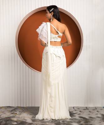 Ivory Willow Drape 4