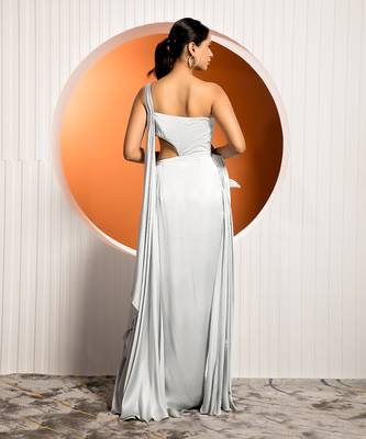 Pastel Blue Lily Gown 5