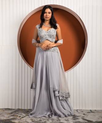 Powder Blue Rose Set 1