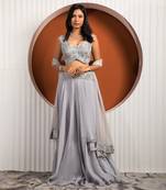 Powder Blue Rose Set