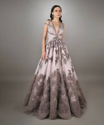 Lilac Ball Gown 1