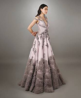 Lilac Ball Gown 3
