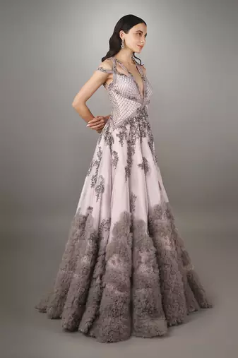 Lilac Ball Gown
