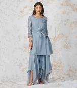 Antique Work Belted Garara Set