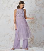 Antique Work Gathered Tunic Set