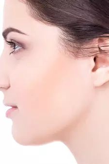Gold diamond nose-ring