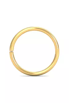 Gold nose-ring