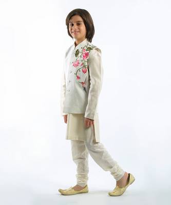 Floral Embroidered Bundi Set 2