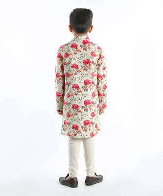 Digital Floral Printed Kurta 3