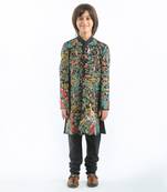 Emroidered Black Sherwani