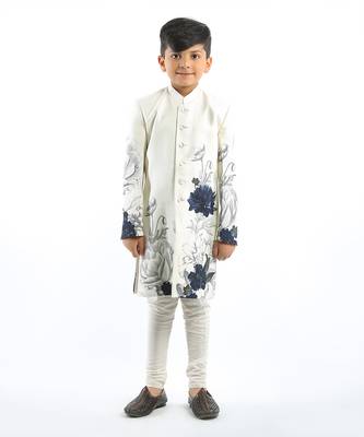 Floral Printed Sherwani 1
