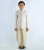 Ivory Embroidered Bandhgala