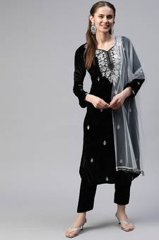 SHADES Black velvet (set of 3)