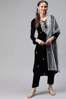 SHADES Black velvet (set of 3)