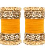 Yellow bangles-and-bracelets